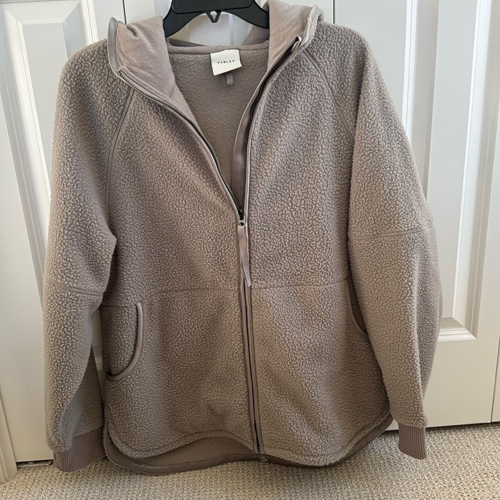 Varley Raley Zip fleece with hood
